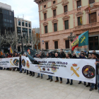 La protesta va tenir lloc davant de la subdelgació del Govern central a Lleida.