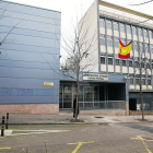 Vista general de les instal·lacions de la comissaria de la Policia Nacional a Lleida ciutat.