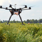 Imagen de un dron utilizado en la investigación.