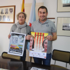 Montse Coma y Jordi Duran presentaron ayer el certamen. 