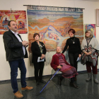Edith Schaar inaugura exposició a Juneda