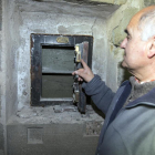La caja fuerte de hierro que se ha encontrado en Santa Maria del Coll de les Savines.