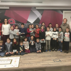 Els nens van participar ahir en les activitats creatives i tecnològiques d’Enginyers Lleida.