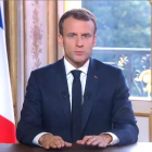 Macron mostró su orgullo por la victoria del “no” en el referéndum al tiempo que prometió diálogo.