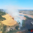 Un incendi crema 7 hectàrees de vegetació a Massoteres