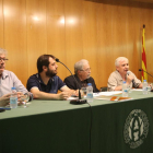 Debate sobre lengua, en junio de 2017 en el Ateneu Popular de Ponent, una de las entidades del censo.