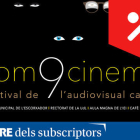 Cartell de la 9a edició del 'Som Cinema', el festival de l'audiovisual català.