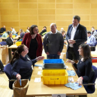 Imatge del recompte dels vots per part de l’SPD.