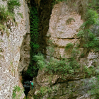 Imagen del enclave natural conocido como Forat del Bulí.