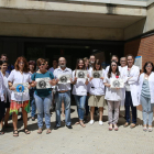 Imagen de archivo de una protesta de enfermeros para exigir más presupuesto y personal.