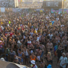 Uno de los escenarios de la edición 2022 del Monegros Desert Festival.