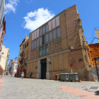 Imagen tomada ayer del edificio de la parroquia de Sant Andreu, en la calle Cavallers.