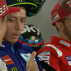 Márquez estén la mà a Rossi i l'italià la hi nega