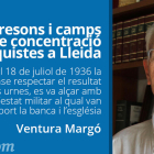 Presons i camps de concentració franquistes a Lleida