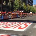 El belga Wallays sorprèn els esprinters a la meta de Lleida