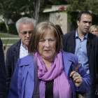 Ramona Barrufet arriba aquest matí als jutjats de Lleida, des d'on ha declarat per videoconferència davant del jutge del Suprem.