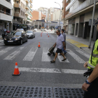 La calle Acadèmia es de único sentido desde avenida Catalunya hasta paseo de Ronda.