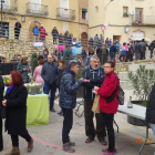 Centenares de visitantes llenaron las calles de Os de Balaguer. 