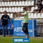 Imatges del partit entre el Lleida Esportiu i el Peña Deportiva, de 2a RFEF