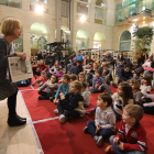 La primera ‘Hora del Conte’ de 2018 volvió a llenar ayer el claustro infantil de la Biblioteca Pública de Lleida de los usuarios más jóvenes.