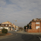 Vista del carrer Lleida d’Alpicat, on es van produir els fets.