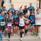 Los Trotallunàtics, en la Maratón de Málaga