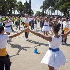 El 34 Concurs Nacional de Colles Sardanistes va reunir uns dos-cents dansaires de dinou colles.