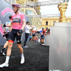 El líder del Giro, l’australià Rohan Dennis.