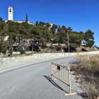 Imagen de las obras en la calle de la Pau de Tàrrega.