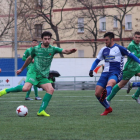 Xemi, en un partit amb el Cornellà, ja és nou jugador del Lleida Esportiu.