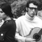 Eugenio con Conchita Alcaide, su primera esposa, fallecida en 1980.