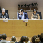 Màrius Serra pronunció la conferencia inaugural de curso. 