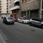 La calle Comtes d’Urgell, entre Anselm Clavé y Príncep de Viana. 