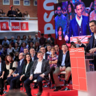 El presidente del Gobierno, Pedro Sánchez, ayer, en Fuenlabrada.
