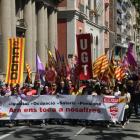 Els sindicats van exigir ocupació de qualitat el passat 1 de Maig.