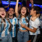 Així van celebrar els argentins de Lleida la victòria al Mundial de Qatar