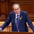 Torra promeTorra promet impulsar una "proposta de Constitució de república catalana"t impulsar una "proposta de Constitució de república catalana"