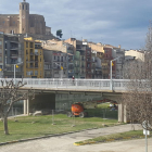 Las obras en el Pont Nou de Balaguer comenzaron ayer.