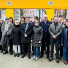 Una vintena de diputats de Junts per Catalunya s'han reunit amb Puigdemont aquest divendres a Brussel·les.