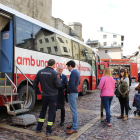 Buena acogida en la campaña de donación de sangre de los Bomberos en La Seu d'Urgell
