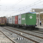 Imagen de archivo de la estación de tren en Les Borges Blanques. 