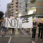 Nueva protesta contra el sentido único en Lluís Companys