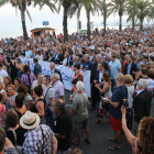 Més de 16.000 persones es manifesten en Cambrils contra el terrorisme