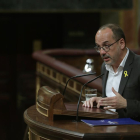 El portavoz del PDeCAT en el Congreso e histórico diputado a la comisión del Pacto de Toledo Carles Campuzano.