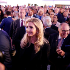 La filla de Donald Trump, Ivanka, en un acte de celebració del trasllat de l’ambaixada, a Jerusalem.