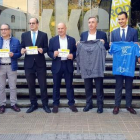 El acto de presentación del Medio Maratón de Lleida.