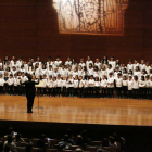 Lleida clausura el cicle de Nadal amb 150 cantaires infantils