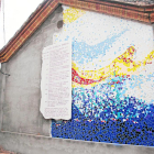 El mural s’inaugurarà el dia 8 d’abril.