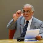 El director general de Tráfico, Pere Navarro, ayer.