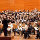 La Banda Municipal de Lleida en un dels seus concerts.